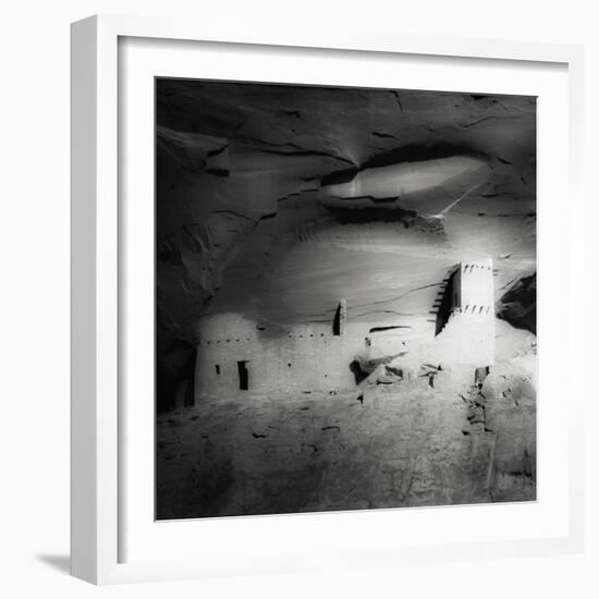 Mummy Cave Ruins In The Canyon De Chelly National Monument-Ron Koeberer-Framed Photographic Print