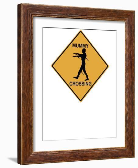 Mummy Crossing Tee-Tina Lavoie-Framed Giclee Print