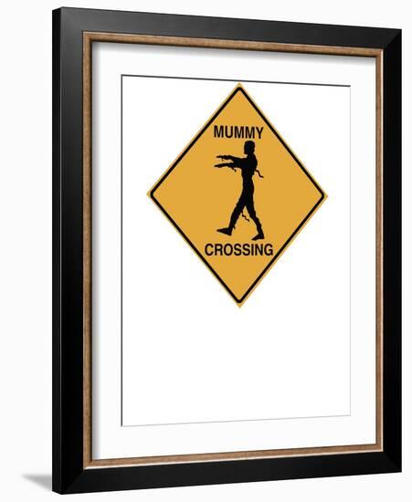 Mummy Crossing Tee-Tina Lavoie-Framed Giclee Print