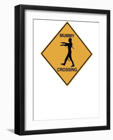 Mummy Crossing Tee-Tina Lavoie-Framed Giclee Print
