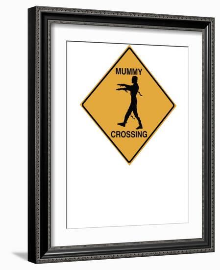 Mummy Crossing Tee-Tina Lavoie-Framed Giclee Print