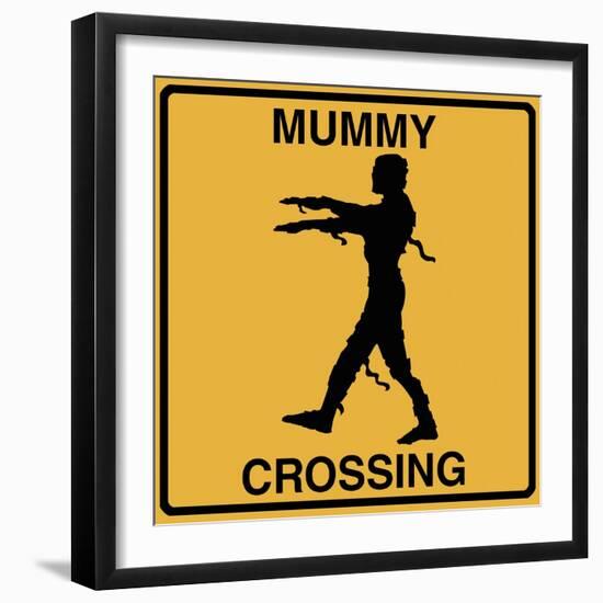 Mummy Crossing-Tina Lavoie-Framed Giclee Print