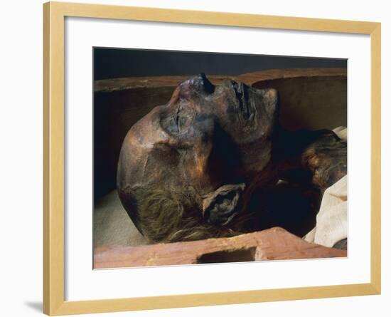 Mummy of Ramses II-null-Framed Giclee Print
