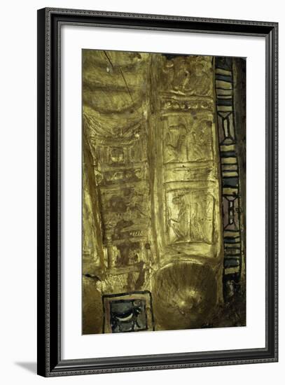 Mummy Uncovered in Tomb No 54, Valley of Golden Mummies, Bahariya Oasis, Giza, Egypt-null-Framed Giclee Print