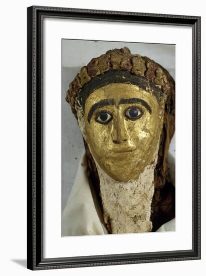 Mummy Uncovered in Tomb No 54, Valley of Golden Mummies, Bahariya Oasis, Giza, Egypt-null-Framed Giclee Print