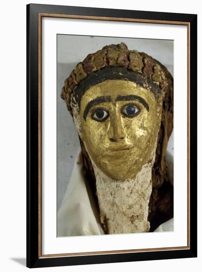 Mummy Uncovered in Tomb No 54, Valley of Golden Mummies, Bahariya Oasis, Giza, Egypt-null-Framed Giclee Print