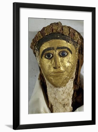 Mummy Uncovered in Tomb No 54, Valley of Golden Mummies, Bahariya Oasis, Giza, Egypt-null-Framed Giclee Print