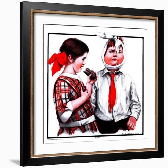 "Mumps,"January 5, 1924-Katherine R. Wireman-Framed Giclee Print