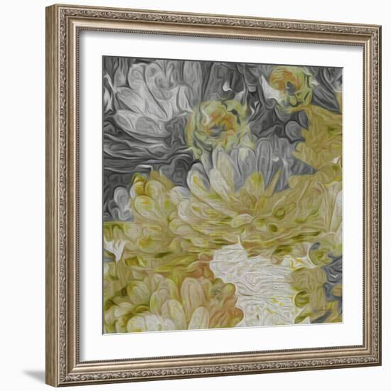 Mums in Sun III-James Burghardt-Framed Art Print