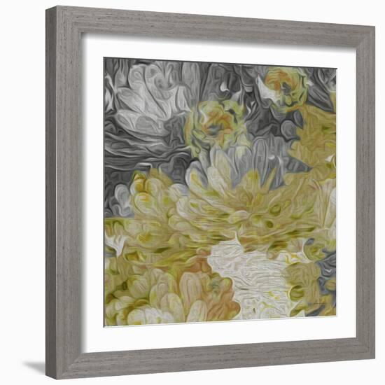 Mums in Sun III-James Burghardt-Framed Art Print