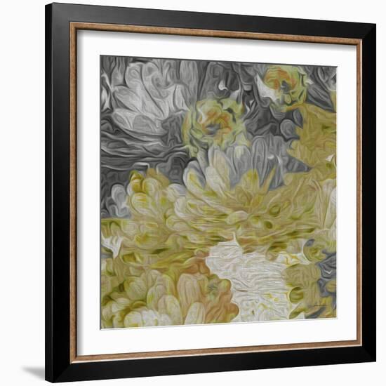 Mums in Sun III-James Burghardt-Framed Art Print