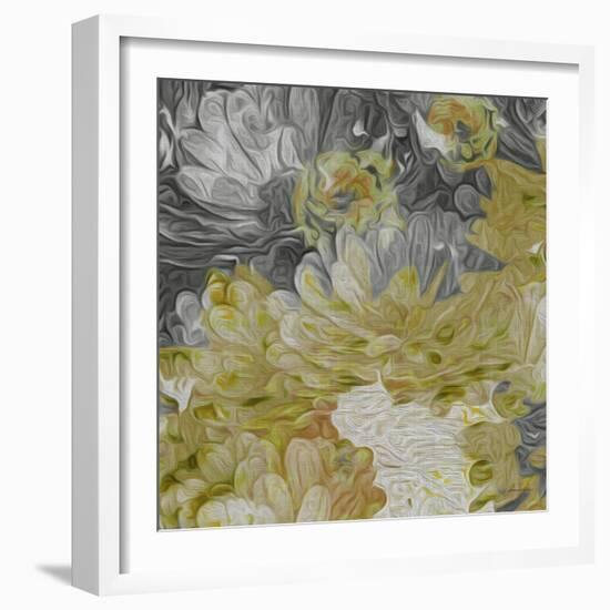 Mums in Sun III-James Burghardt-Framed Art Print