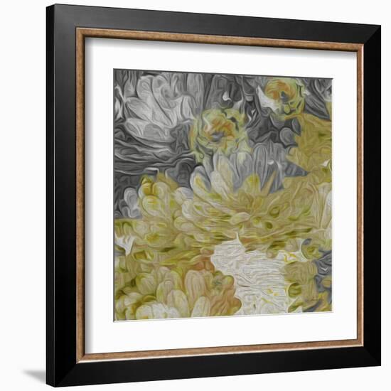 Mums in Sun III-James Burghardt-Framed Art Print