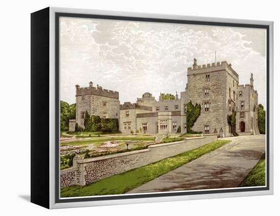 Muncaster Castle, Lord Muncaster, Cumberland, C1880-Benjamin Fawcett-Framed Premier Image Canvas