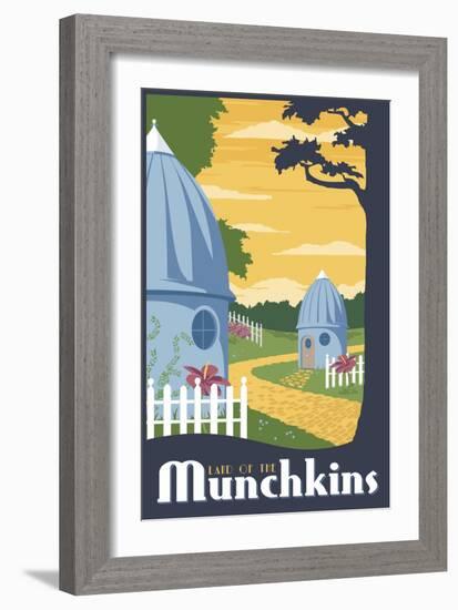 Munchkin Travel-Steve Thomas-Framed Giclee Print