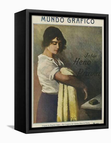 Mundo Grafico, Magazine Cover, Spain, 1916-null-Framed Premier Image Canvas