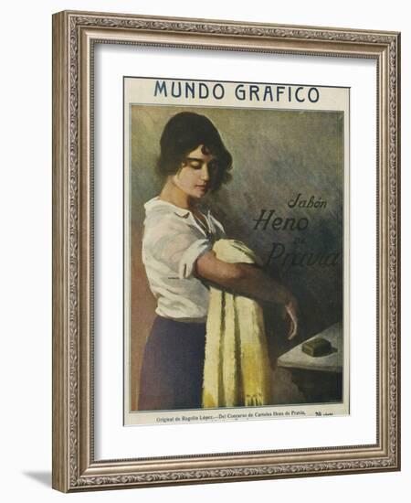 Mundo Grafico, Magazine Cover, Spain, 1916-null-Framed Giclee Print