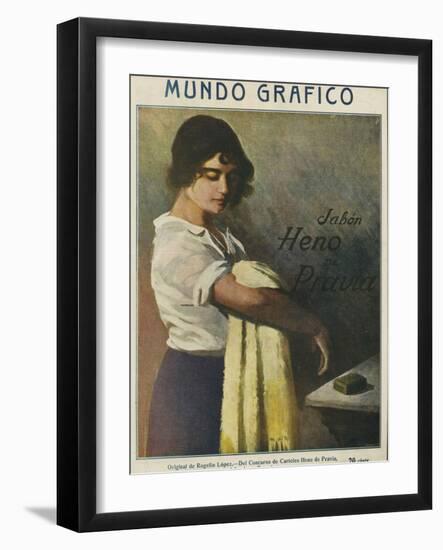 Mundo Grafico, Magazine Cover, Spain, 1916-null-Framed Giclee Print