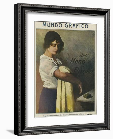 Mundo Grafico, Magazine Cover, Spain, 1916-null-Framed Giclee Print