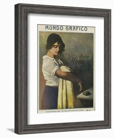 Mundo Grafico, Magazine Cover, Spain, 1916-null-Framed Giclee Print