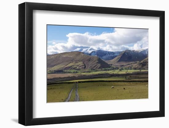 Mungrisedale Valley Below Saddleback [Blencathra], Lake District National Park, Cumbria, England-James Emmerson-Framed Photographic Print