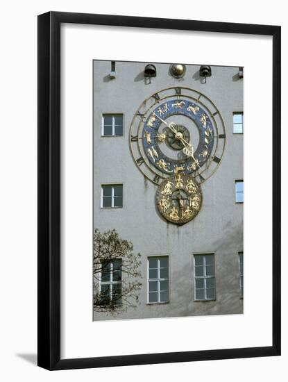 Munich Astrological Cloc, 1950s. Artist: Unknown-Unknown-Framed Giclee Print