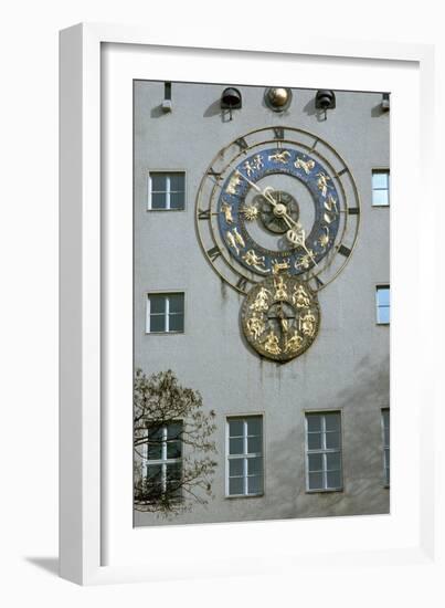 Munich Astrological Cloc, 1950s. Artist: Unknown-Unknown-Framed Giclee Print