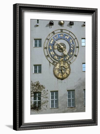 Munich Astrological Cloc, 1950s. Artist: Unknown-Unknown-Framed Giclee Print