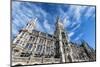 Munich, Bavaria, Germany, New Town Hall at Marienplatz (Mary's Square-Bernd Wittelsbach-Mounted Photographic Print