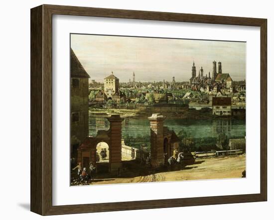 Munich, Germany, 1761 (Detail)-Bernardo Bellotto-Framed Giclee Print