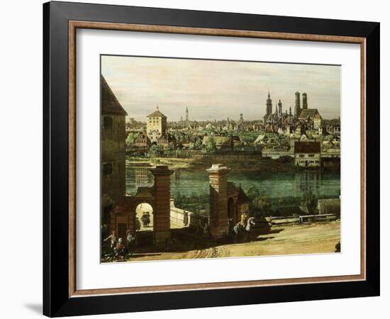 Munich, Germany, 1761 (Detail)-Bernardo Bellotto-Framed Giclee Print