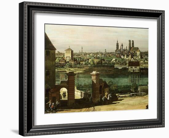 Munich, Germany, 1761 (Detail)-Bernardo Bellotto-Framed Giclee Print