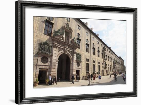 Munich Residenz, the Residence and Former Royal Palace of Bavarian Monarchs, Today a Museum-Stuart Forster-Framed Photographic Print