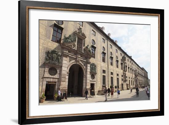 Munich Residenz, the Residence and Former Royal Palace of Bavarian Monarchs, Today a Museum-Stuart Forster-Framed Photographic Print