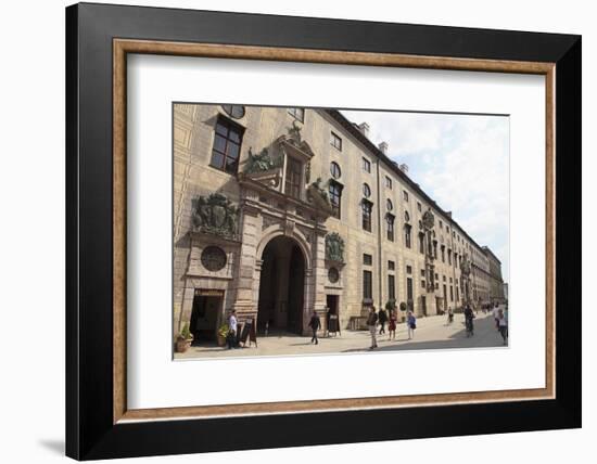 Munich Residenz, the Residence and Former Royal Palace of Bavarian Monarchs, Today a Museum-Stuart Forster-Framed Photographic Print