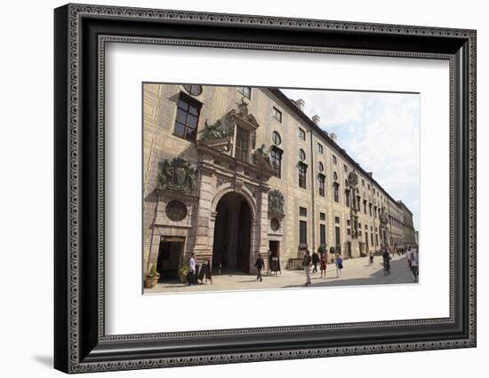 Munich Residenz, the Residence and Former Royal Palace of Bavarian Monarchs, Today a Museum-Stuart Forster-Framed Photographic Print