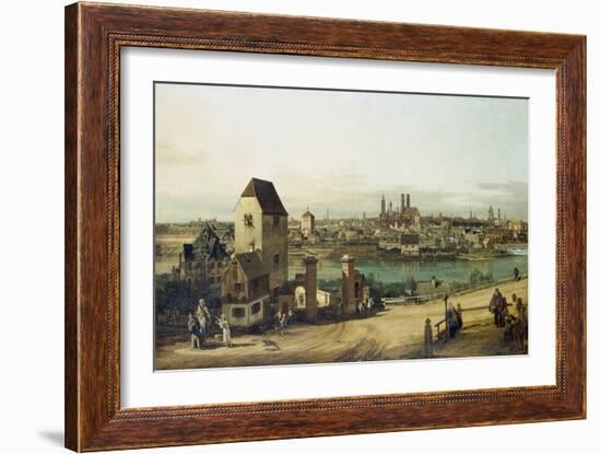 Munich Seen from Haidhausen, C. 1761-Canaletto-Framed Giclee Print