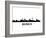 Munich Skyline-unkreatives-Framed Art Print