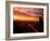 Munich Sunset with Church of Our Lady-Markus Bleichner-Framed Art Print