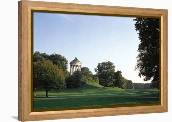 Munich, the English Garden - Germany-Florian Monheim-Framed Premier Image Canvas