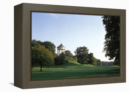 Munich, the English Garden - Germany-Florian Monheim-Framed Premier Image Canvas