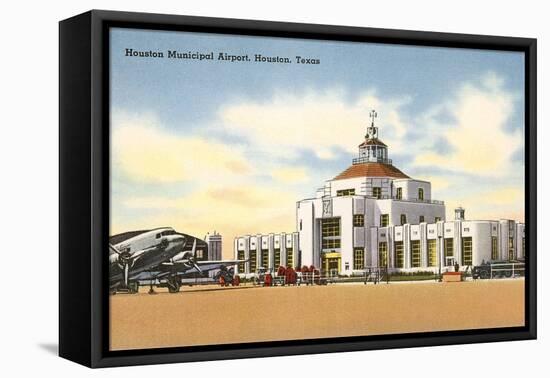 Municipal Airport, Houston, Texas-null-Framed Stretched Canvas