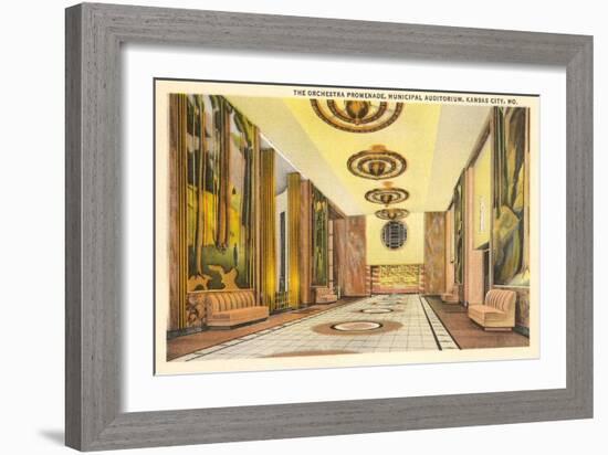 Municipal Auditorium, Kansas City, Missouri-null-Framed Art Print