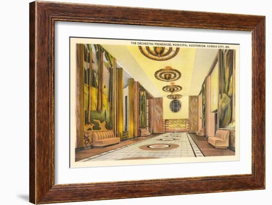 Municipal Auditorium, Kansas City, Missouri-null-Framed Art Print