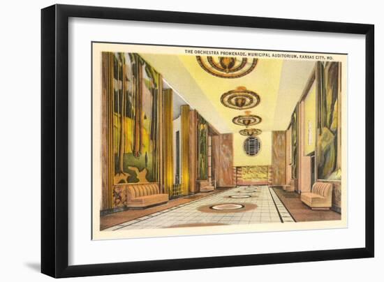 Municipal Auditorium, Kansas City, Missouri-null-Framed Art Print