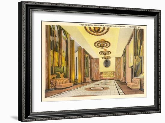 Municipal Auditorium, Kansas City, Missouri-null-Framed Art Print