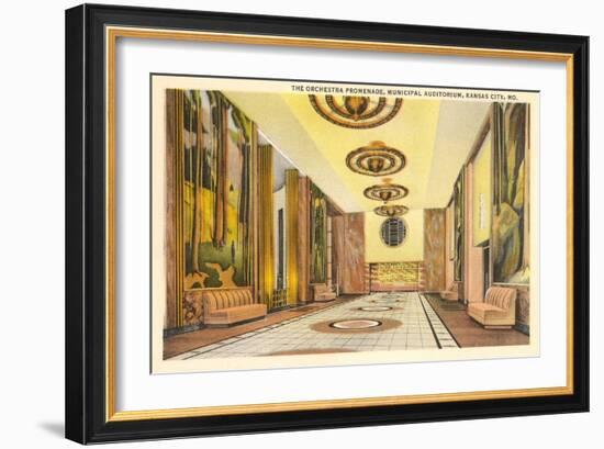 Municipal Auditorium, Kansas City, Missouri-null-Framed Art Print