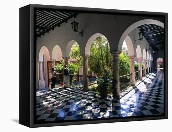 Municipal Hacienda, Merida, Yucatan State, Mexico-Paul Harris-Framed Premier Image Canvas