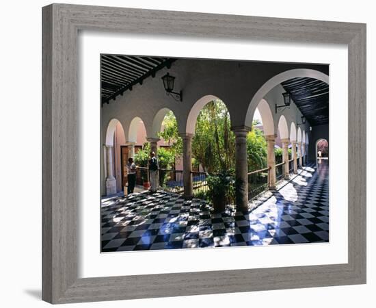 Municipal Hacienda, Merida, Yucatan State, Mexico-Paul Harris-Framed Photographic Print