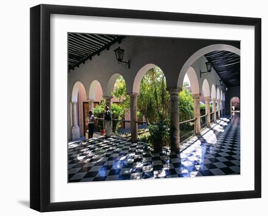 Municipal Hacienda, Merida, Yucatan State, Mexico-Paul Harris-Framed Photographic Print